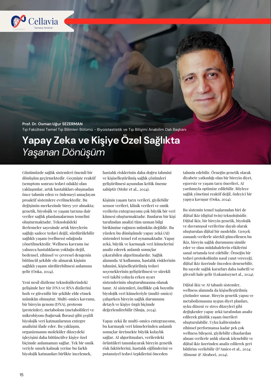 Cellavia Bülteni Sayı 1, sayfa 15