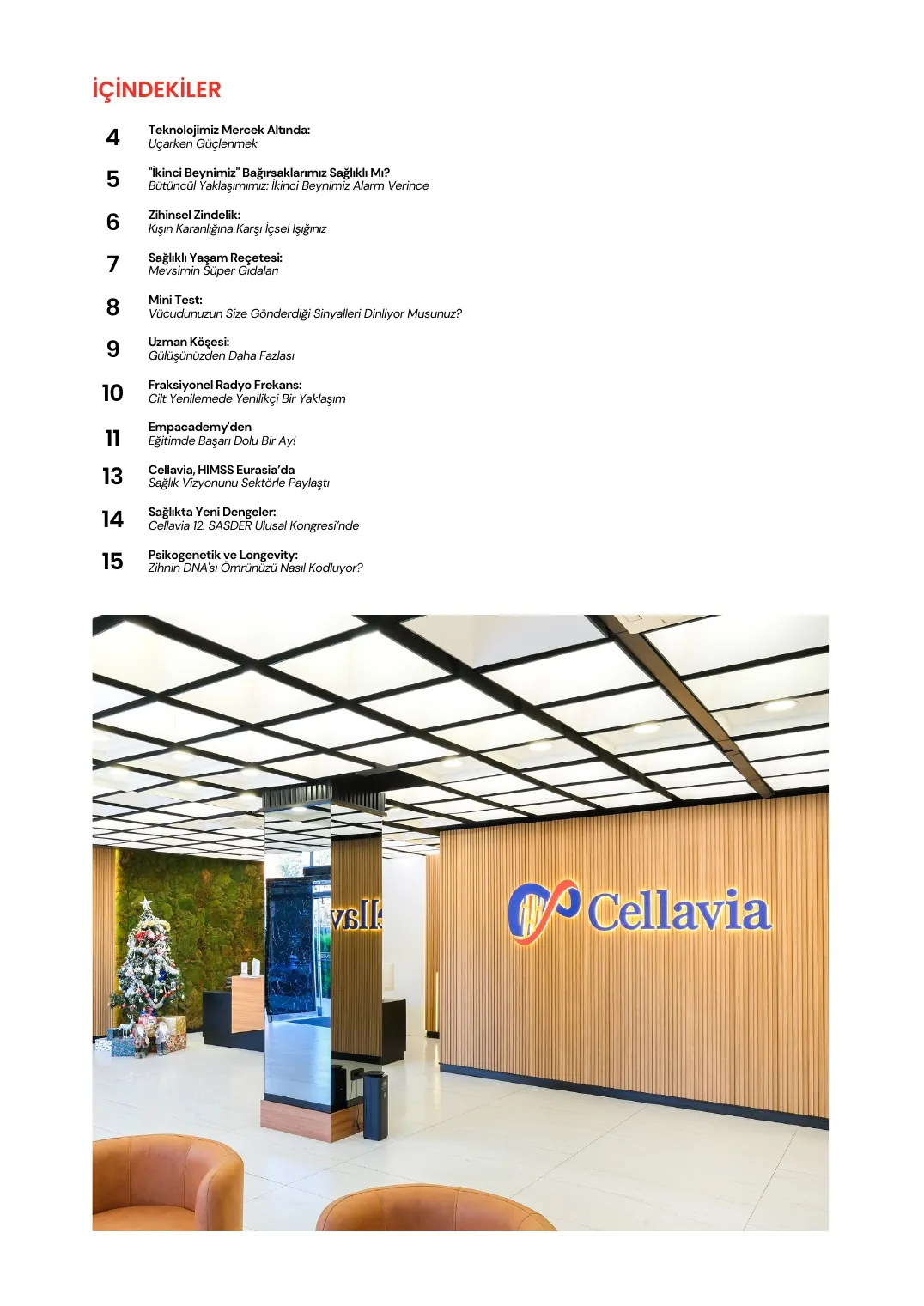 Cellavia Bülteni Sayı 2, sayfa 3