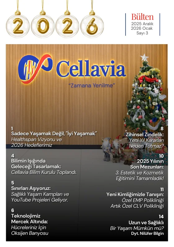 Cellavia Bülteni Sayı 3 kapağı