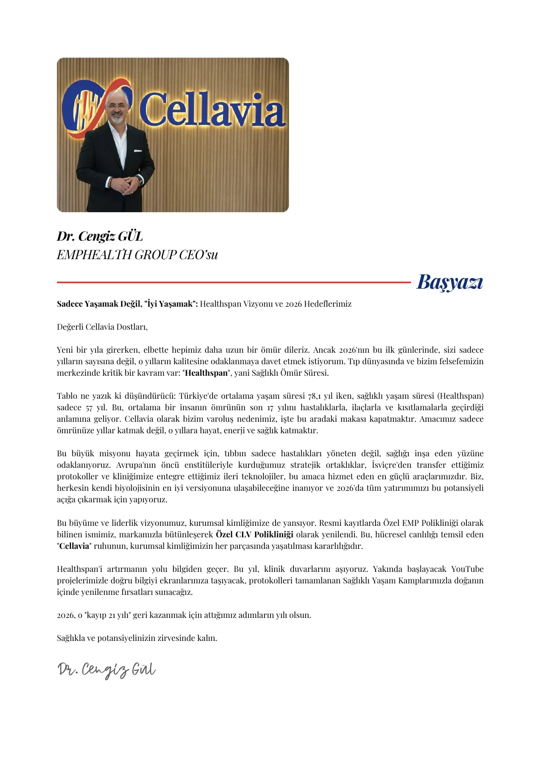 Cellavia Bülteni Sayı 3, sayfa 2