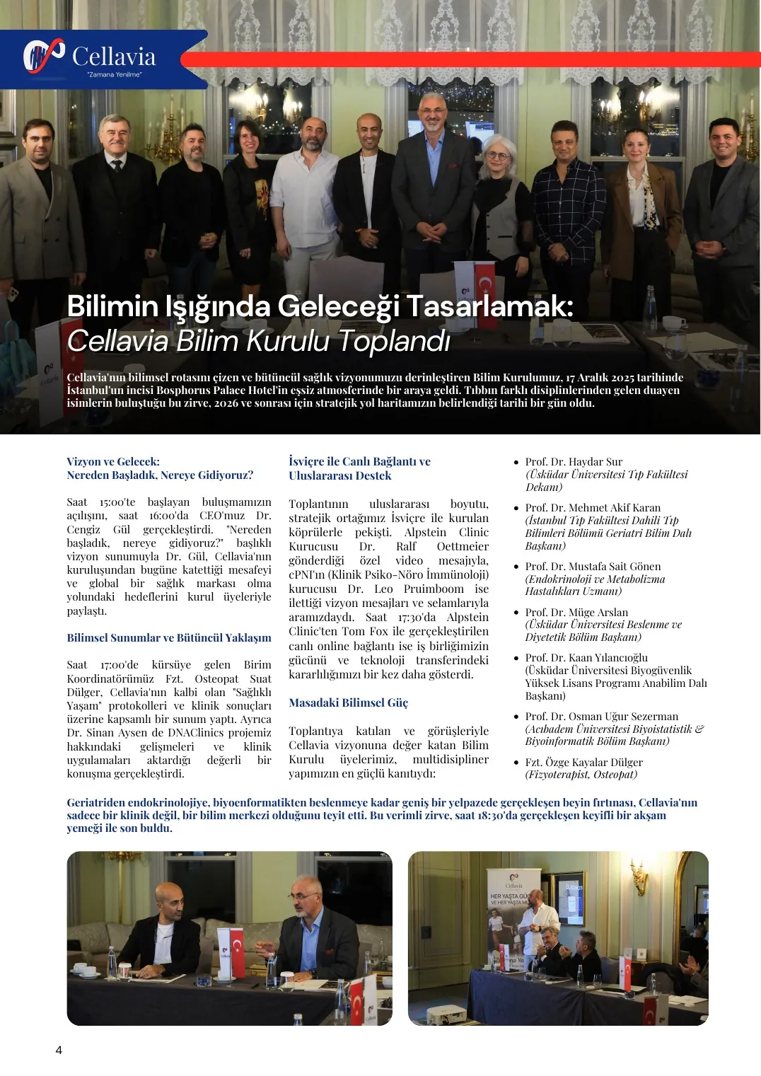 Cellavia Bülteni Sayı 3, sayfa 4