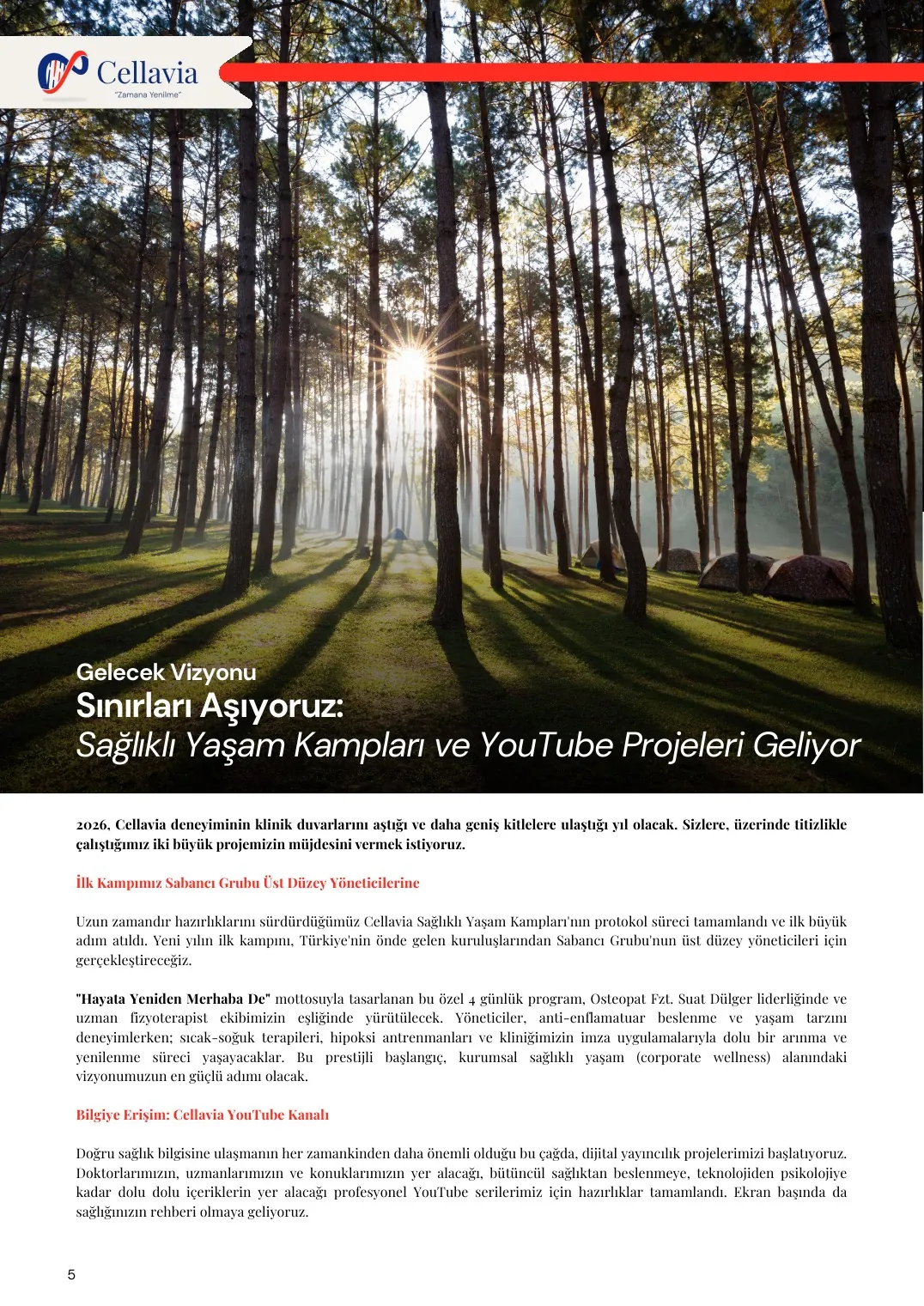 Cellavia Bülteni Sayı 3, sayfa 5