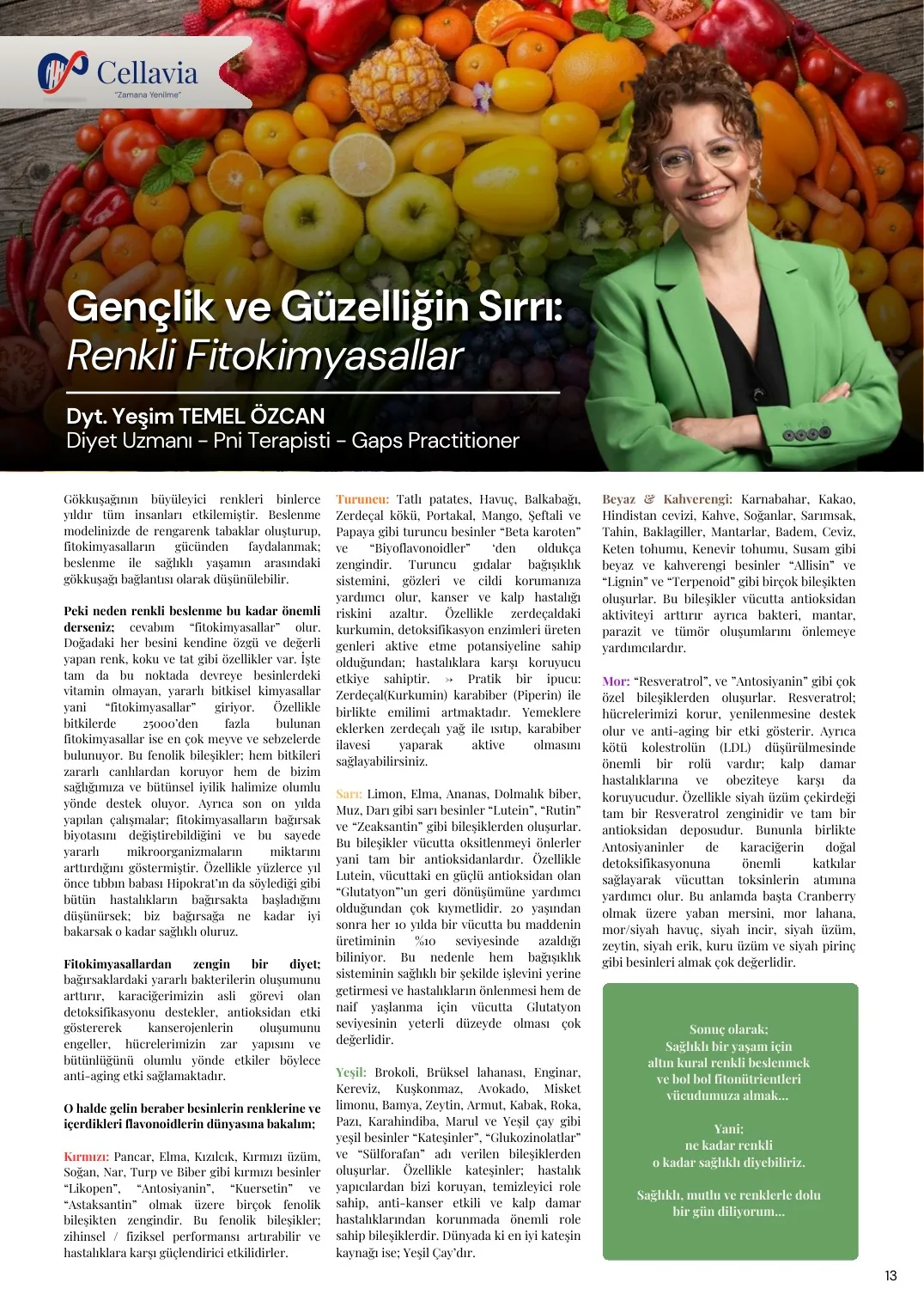 Cellavia-Newsletter Ausgabe 5, Seite 13