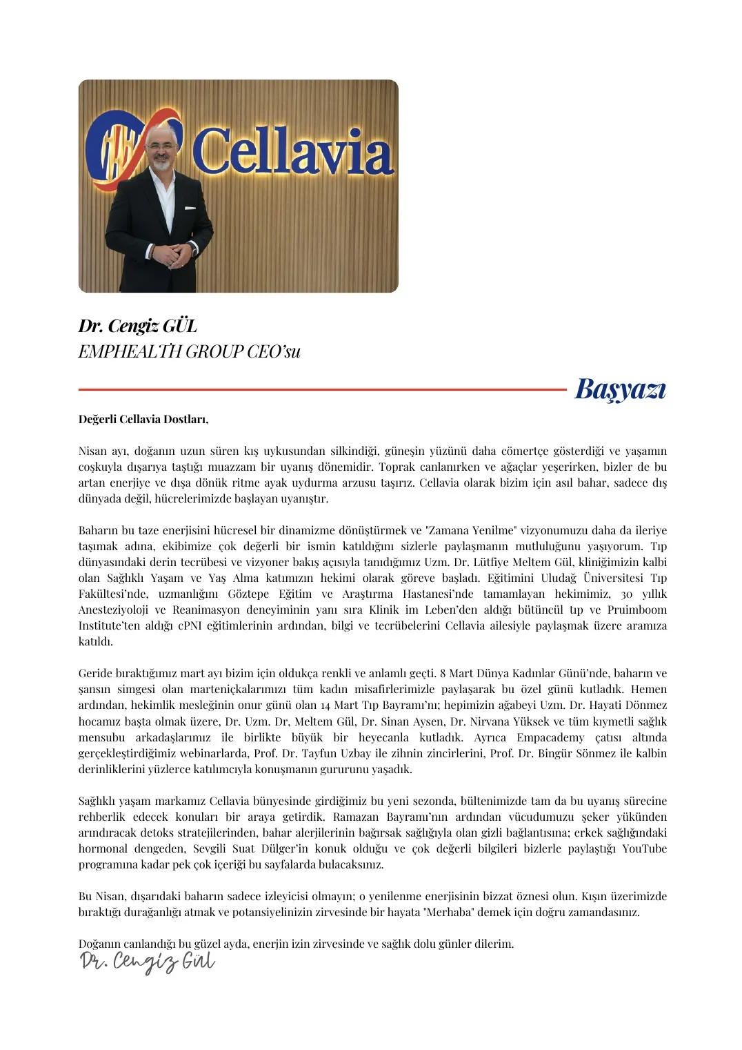 Cellavia Bülteni Sayı 6, sayfa 3