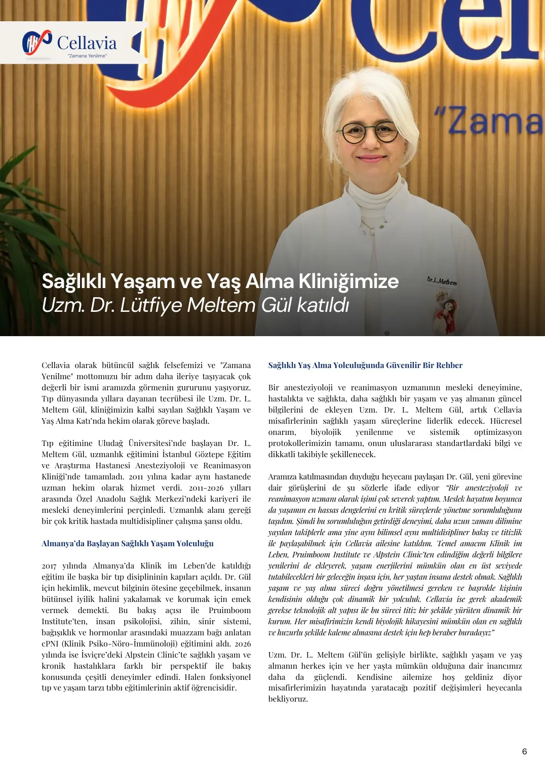 Cellavia Bülteni Sayı 6, sayfa 6