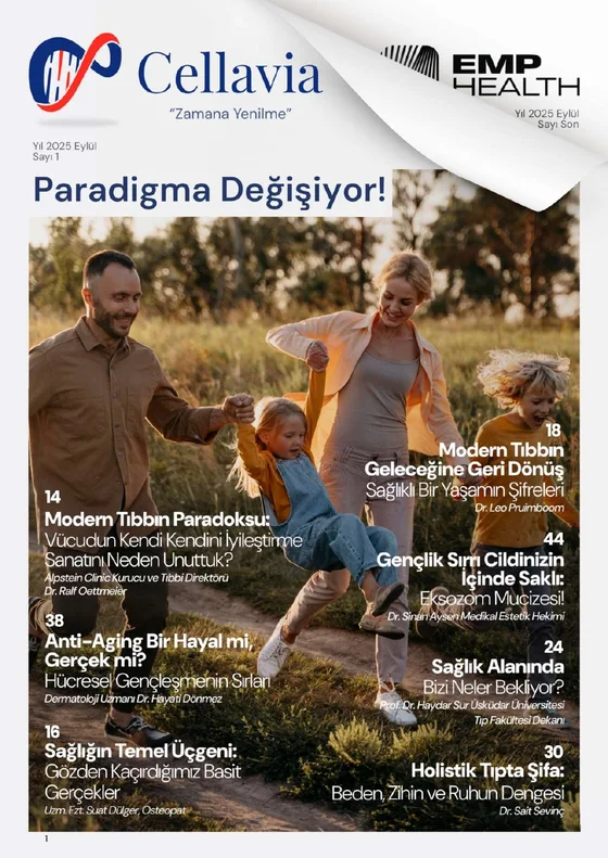 Titelseite des Cellavia-Magazins Ausgabe 1