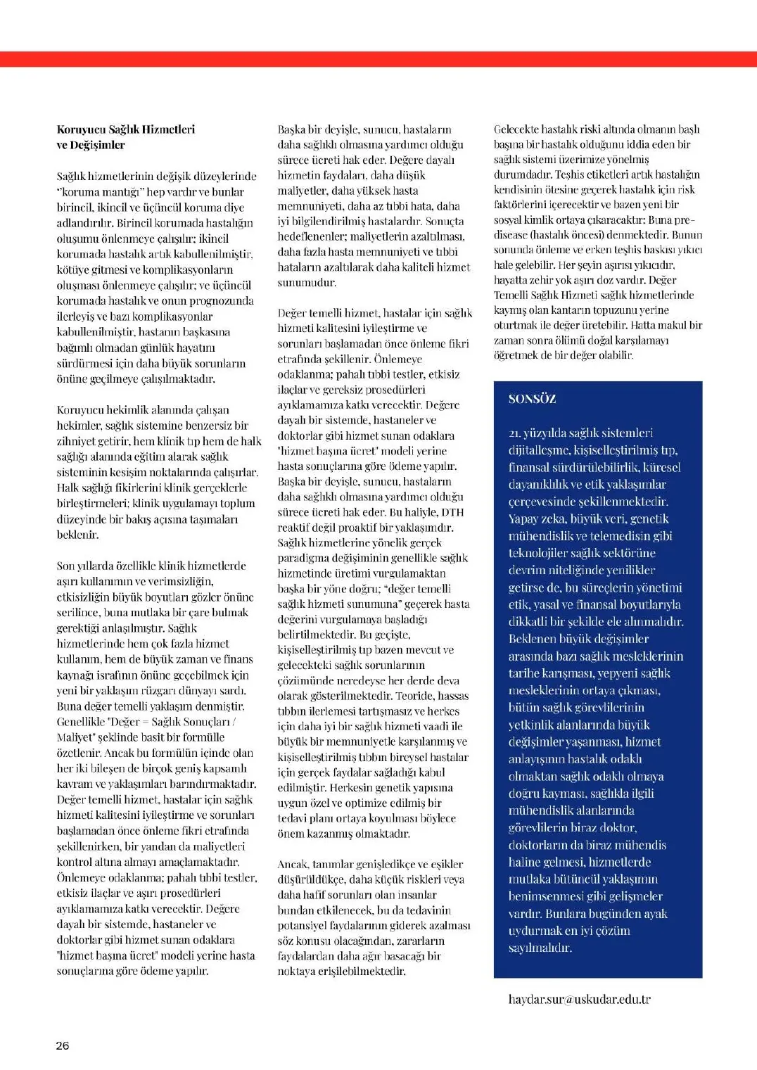 Cellavia Magazine Issue 1, page 26