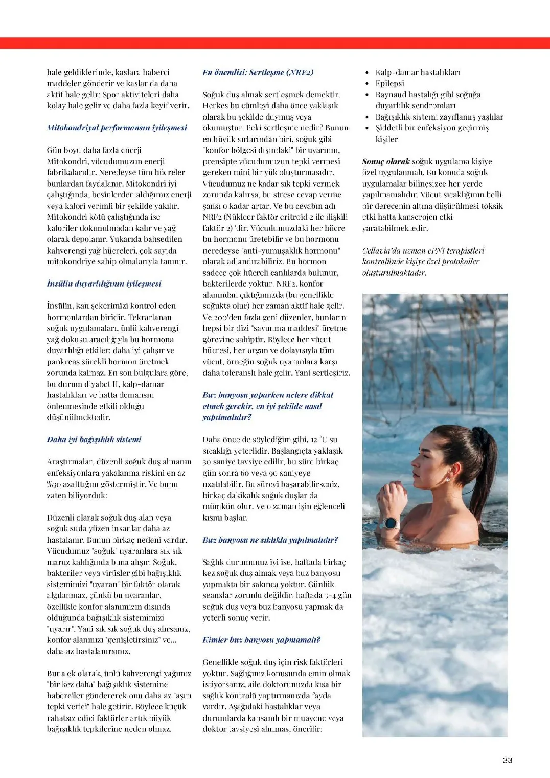 Cellavia-Magazin Ausgabe 1, Seite 33