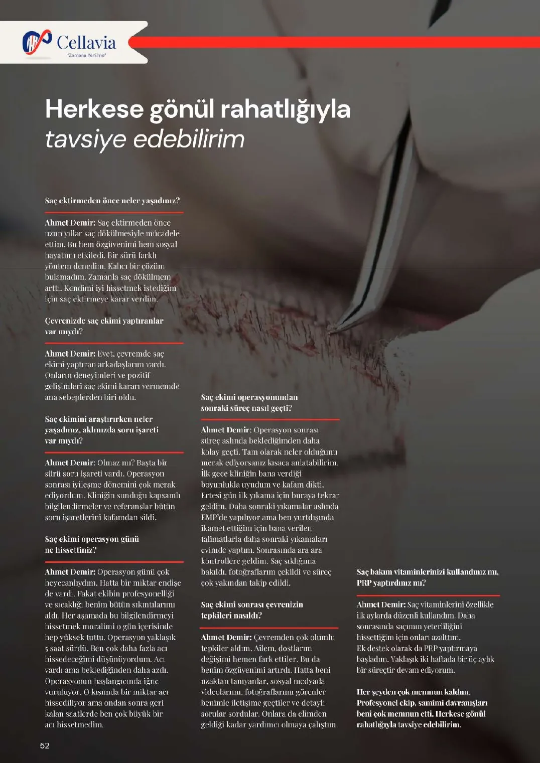 Cellavia Magazine Issue 1, page 52