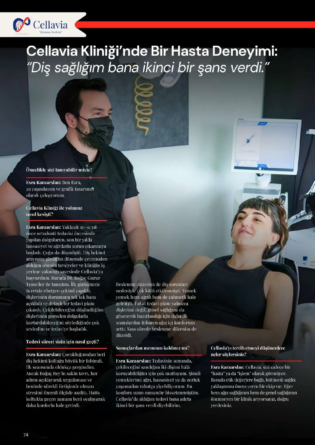 Cellavia Magazine Issue 1, page 74